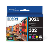 Epson T302XL-BCS T302XL BLACK + STD COLORS CMYPK