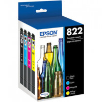 Epson T822120-BCS T822 STANDARD COMBO CMYK INK CMYK INK