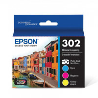 Epson T302520-S T302 INK CMYPK COMBO W/SENSOR