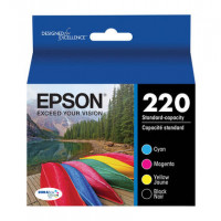 Epson T220120-BCS T220 ULTRA INK BLK AND CLR STD PK