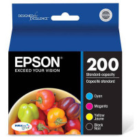 EPSON PRINTERS AND INK T200120-BCS T200 INK PACK COMBO PACK - CMYK