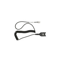 EPOS 1000838 STANDARD BOTTOM CABLE, EASY DISCONNECT TO MODULAR PLUG, COILED CABLE, CAN ALSO B