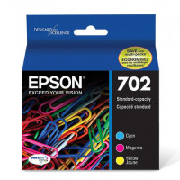 Epson T702520-S T702 STANDARD CAPACITY COMBO MULTIPACK ULTRA COLOR