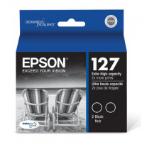 Epson T127120-D2 BLACK DURABRITE ULTRA EXTRA HIGH DUAL INK CARTRIDGES