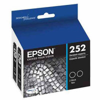 T252120D2 T252 DURABRITE ULTRA BLACK DUAL PACK INK CARTRIDGES