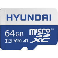 HYUNDAI TECHNOLOGY SDC64GU3 64GB 4K MICRO SDXC C10 UHS U3 A2 LIFETIME WARRANTY