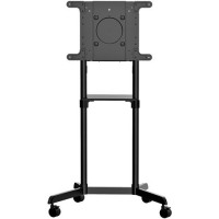 Startech MBLTVSTNDEC MOBILE TV CART ROLLING TV STAND MOBILE DISPLAY CART VESA MOUNT