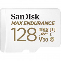 WDT - RETAIL MOBILE SDSQQVR-128G-AN6IA 128GB MAX ENDURANCE USD 100/40MB/S U3 V30 C10 C