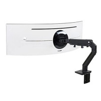 Ergotron 45-647-224 HX DESK MONITOR ARM WITH HD PIVOT MBK