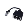 4xem 4XCAT6SPLITTER CAT6 SPLITTER 2XF TO M 6IN RJ45 10/100CABLE CABLE