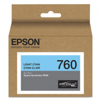 Epson T760520 T760 ULTRACHROME HD LIGHT CYAN INK