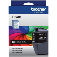 Brother LC401BKS STANDARD YIELD BLACK INK CARTRIDGE