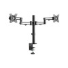 EATON TRIPP LITE SERIES MASTER-POWE DDR1327SDFC-1 TV MONITOR FLEX-ARM DESKTOP CLAMP DUAL-MONITOR 13-27IN DISPLAYS