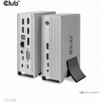 Club 3d CSV-1568 TRIPLE DISPLAY 120W DC/PD DOCK 2X USB-C/A 10G 1X USB-A SMART CHRG
