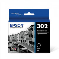 Epson T302020-S T302 BLACK INK W/SENSOR