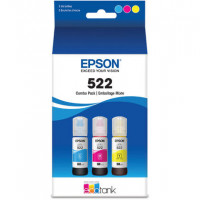 EPSON PRINTERS AND INK T522520-S T522 INK COLOR COMBO INK BOTTLES