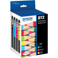 Epson T812120-BCS T812 STANDARD CAPACITY INK COMBO CMYK