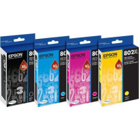 Epson T802XL-BCS T802 XL BLACK AND COLOR INK CARTRIDGE