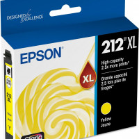 Epson T212XL420-S T212 HIGH CAPACITY YELLOW INK CARTRIDGE W/SENSORMATIC- EPSON EXPRESSION HOME XP-