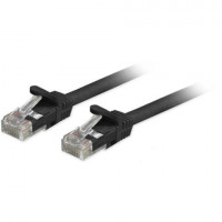 CAT6A-UTP-15BLK 15FT CAT6A BLACK 600MHZ UTP SNAGLESS UNSHIELDED PATCH CABLE