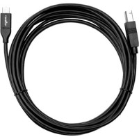Rocstor Y10C278-B1 CABLE USB-C TO USB-B 2.0 MALE M/M - 6FT 1.8M - BLACK