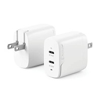 Alogic WCG2X40-US ALOGIC 2X40 RAPID POWER 2 PORT 40W USB-C GAN WALL CHARGER