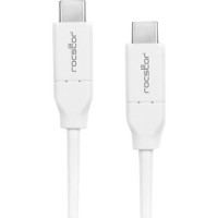 Rocstor Y10C287-B1 PREMIUM USB-C CHARGING CABLE UP TO 100W POWER DELIVERY - 3 FT (1M) - FOR MACBOOK