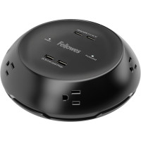 Fellowes 8057101 COLLABORATIVE POWER POD BLACK