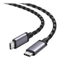 4xem 4XUSB40GBRD120CM 4FT 1.2M USB4 USB-C TO USB-C 40GBPS BLACK CABLE