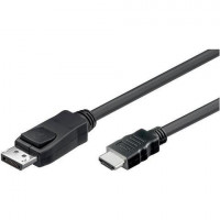 4XEM 4XDPMHDMIM3FT 3FT DISPLAYPORT MALE TO HDMI MALE 1080P 60HZ BLACK