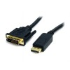 4xem 4XDPMDVIM3FT 3FT DISPLAYPORT MALE TO DVI MALE DP TO DVI CONVERTER CABLE 3FT