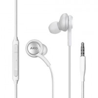 4xem 4XSAMEARAKGW SAMSUNG AKG EARPHONES WITH MIC VOLUME CONTROLLER WHITE