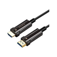 4xem 4XFIBERHDMI35M8K 115FT ACTIVE OPTICAL FIBER HDMI2.1 CABLE 8K 60HZ 48GBPS 35M