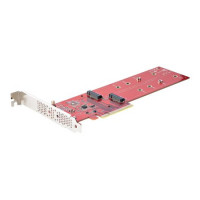 Startech DUAL-M2-PCIE-CARD-B DUAL M.2 PCIE SSD ADAPTER, NVME / AHCI