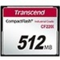 Transcend TS512MCF220I 512MBINDUSTRIALCOMPACTFLASHCARD(UDMA5),WIDETEMPERATURE-40C85C,SLCSAMSUNG21NM