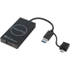 Visiontek 901505 VT80 USB TO DISPLAYPORT ADAPTER 4K 30HZ USB-C / USB-3.0 BUS POWERED