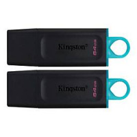 Kingston DTX/64GB-2P 64GB USB3.2 GEN 1 DATATRAVELER EXODIA BLACK+ TEAL 2 PIECES