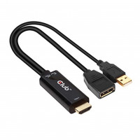Club 3d CAC-1331 DP 1.2 TO HDMI 2.0 ADAPTER SUPPORT HDMI 2.0 USB A POWER