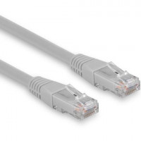 ROCSTOR Y10C342-GY 6FT CAT6 GRAY ETHERNET MOLDED 100% COPPER UL RATED CABLE