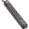 Eaton TLP206USB SURGE PROTECTOR POWER STRIP 2-OUTLET 2 USB PORTS 2.1A 6FT CORD