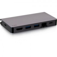 C2G C2G54457 USB C TO HDMI, 2XUSB A, ENET, POWER