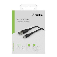 Belkin CAB002BT2MBK BOOST CHARGE BRAIDED USB-C TO USB-A CABLE