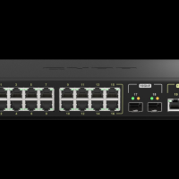 Qnap QSW-M2116P-2T2S-US MICROCHIP VSC7448-02, 4GB DDR3, 16 PORT OF 2.5GBPS PORT WITH 802.3AT (30W), 2 10
