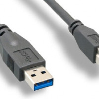 Axiom USB3ABMM06-AX AXIOM USB 3.0 TYPE-A TO USB TYPE-B CABLE M/M 6FT