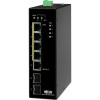 EATON TRIPP LITE SERIES MASTER-POWE NGI-U05C2POE4 ENET SWITCH UNMANAGED 5PORT POE+ 30W 2 SFP 10/100/1000 MBPS
