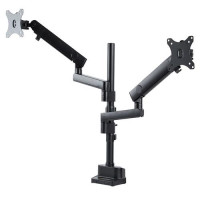 Startech ARMDUALPIVOT DESK MOUNT DUAL MONITOR ARM FULL MOTION ERGONOMIC VESA MOUNT