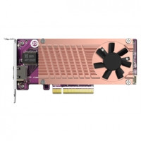 Qnap QM2-2P10G1TB QM2 SERIES, 2 X PCIE 2280 M.2 SSD SLOTS, PCIE GEN3 X 8 , 1 X AQC113C 10GBE NBASE