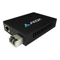 Axiom MCP32-T2-M8L05-AX AXIOM 1GBS POE+ RJ45 TO 1000BASE-SX FIBER MEDIA CONVERTER MMF, LC, 550M, 850NM