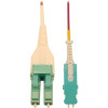 Eaton N823L-03M-MG EATON TRIPP LITE SERIES 40/100/400G MULTIMODE 50/125 OM4 FIBER OPTIC CABLE (DUPL