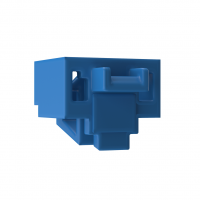 Panduit PSL-DCJB-BU 10 BLUE BLOCKOUTS & 1 BLK REMOVAL TOOL